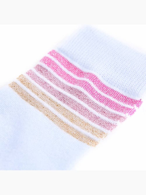 Chaussettes enfant coton à rayures (lot 5 paires) - vidaxl - Kiabi Chaussettes enfant coton à rayures (lot 5 paires) - vidaxl - Kiabi