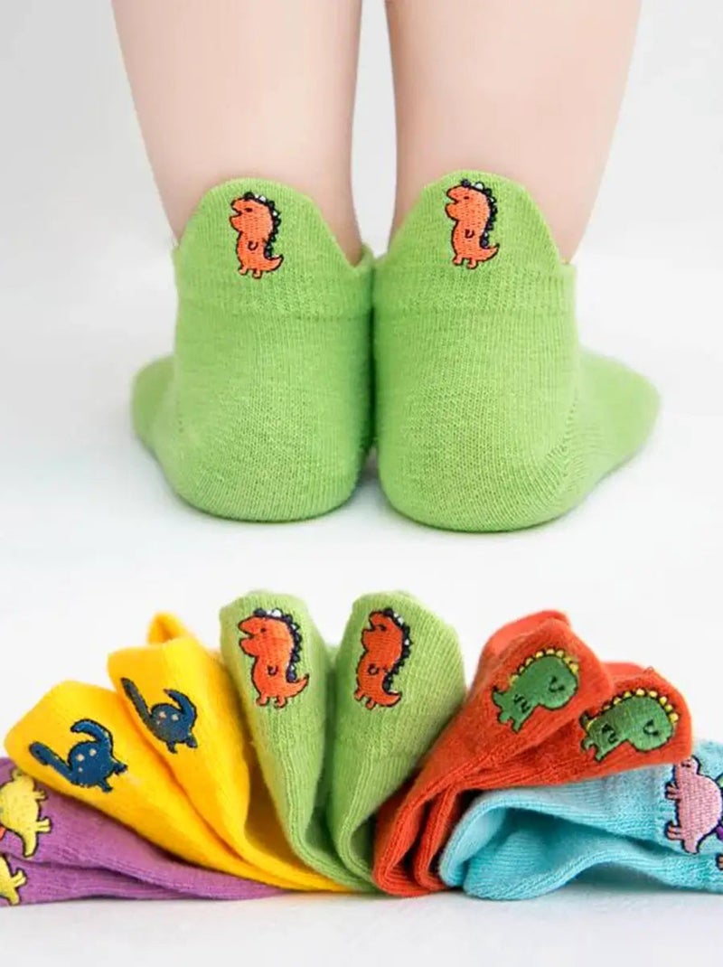 Chaussettes Enfant Dinosaure (Lot x5) | Titeschaussettes Multicolore - Kiabi