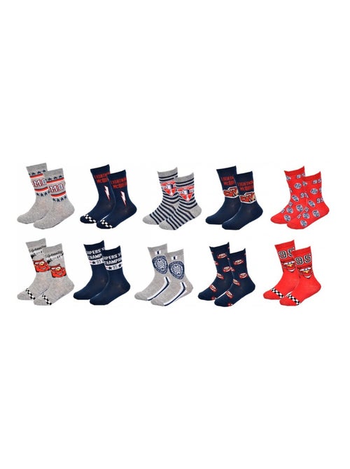 Chaussettes enfant DISNEY en Coton- Pack de 10 - Kiabi