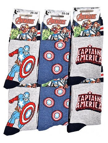 Chaussettes enfant DISNEY en Coton- Pack de 10