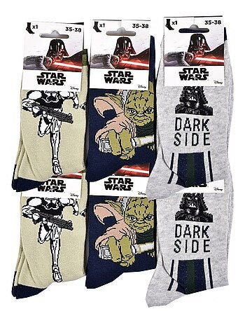 Chaussettes enfant DISNEY en Coton- Pack de 10