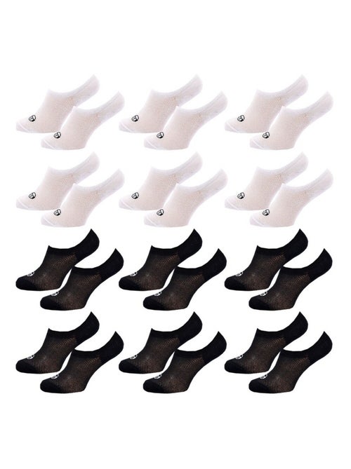 Chaussettes Enfant FOOTIES SERGIO TACCHINI - Pack de 12 - Kiabi