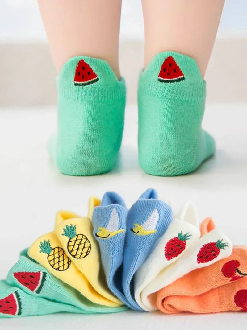 Chaussettes Enfant Fruits (Lot x5) | Titeschaussettes Multicolore - Kiabi