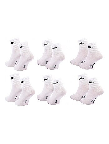 Chaussettes Enfant KAPPA QUARTER - Pack de 6
