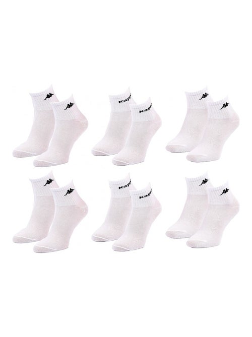 Chaussettes Enfant KAPPA QUARTER - Pack de 6 - Kiabi
