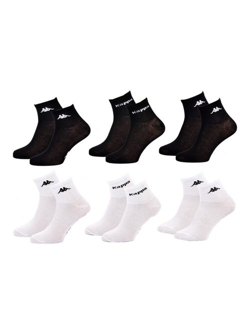 Chaussettes Enfant KAPPA QUARTER - Pack de 6 - Kiabi