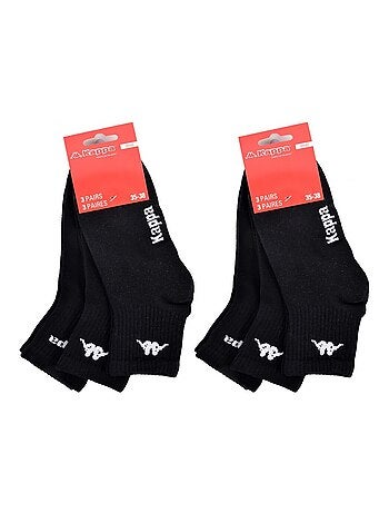 Chaussettes Enfant KAPPA QUARTER - Pack de 6