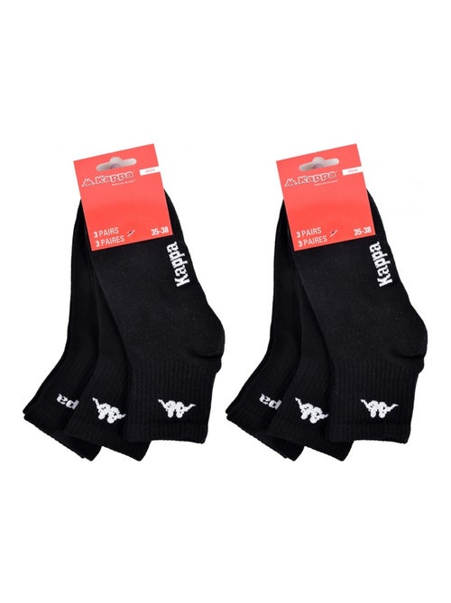 Chaussettes Enfant KAPPA QUARTER - Pack de 6 - Kiabi