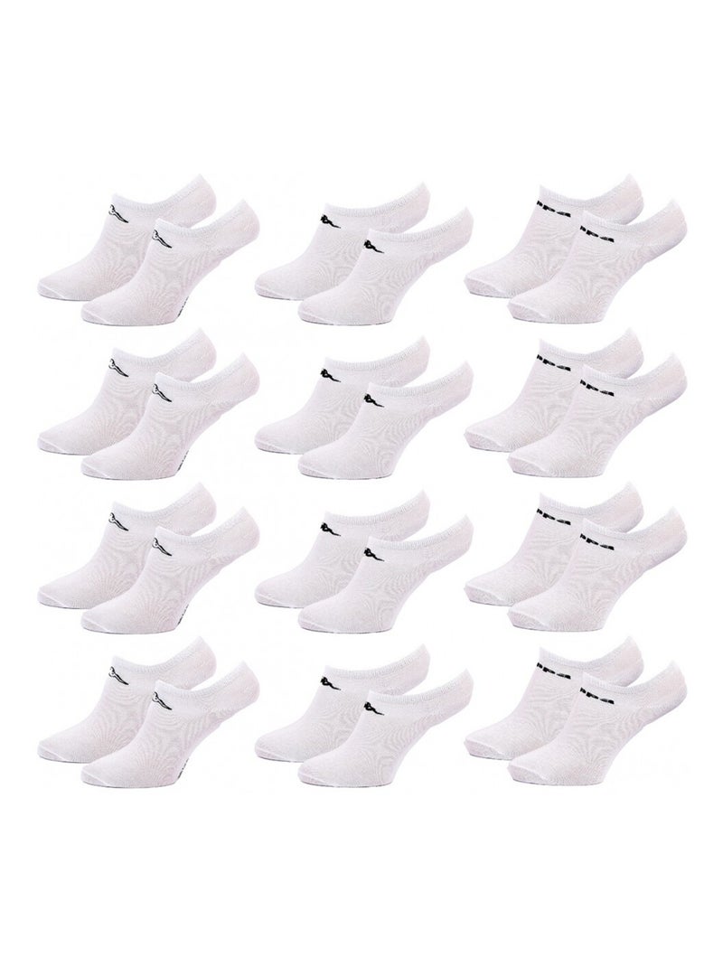 Chaussettes Enfant KAPPA SNEAKER - Pack de 12 Blanc - Kiabi