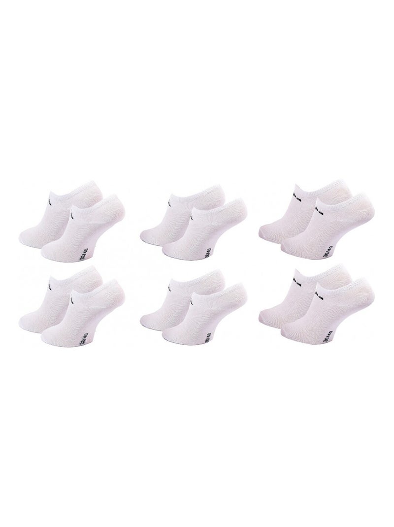 Chaussettes Enfant KAPPA SNEAKER - Pack de 6 Blanc - Kiabi