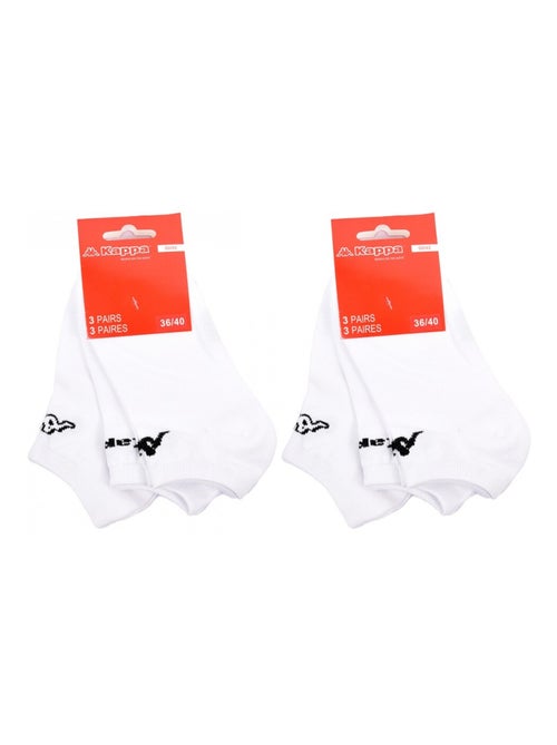 Chaussettes Enfant KAPPA SNEAKER - Pack de 6 - Kiabi