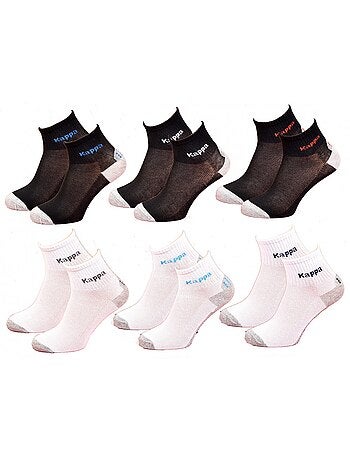 Chaussettes Enfant KAPPA Socquettes en Coton Majoritaire - Pack de 12