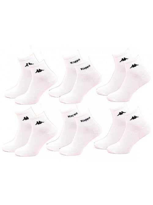 Chaussettes Enfant KAPPA Socquettes en Coton Majoritaire - Pack de 12 - Kiabi