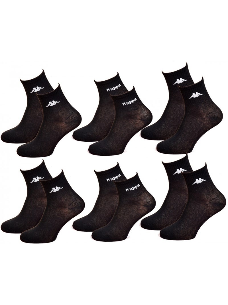 Chaussettes Enfant KAPPA Socquettes en Coton Majoritaire - Pack de 12 Multicolore - Kiabi