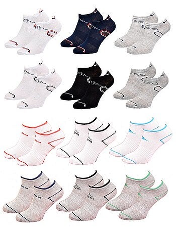 Chaussettes Enfant KAPPA Socquettes en Coton Majoritaire - Pack de 12