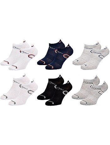 Chaussettes Enfant KAPPA Socquettes en Coton Majoritaire - Pack de 6