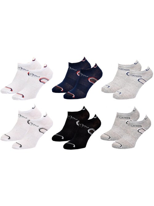 Chaussettes Enfant KAPPA Socquettes en Coton Majoritaire - Pack de 6 - Kiabi