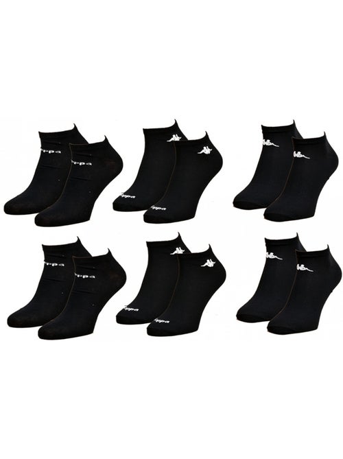 Chaussettes Enfant KAPPA Socquettes en Coton Majoritaire - Pack de 6 - Kiabi