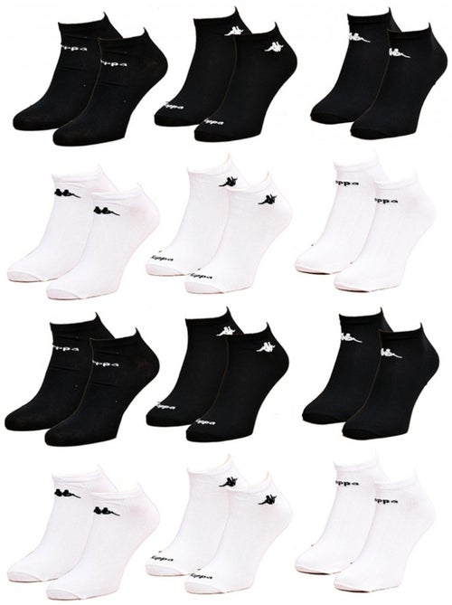 Chaussettes Enfant KAPPA Socquettes Tiges courtes - Pack de 12 - Kiabi