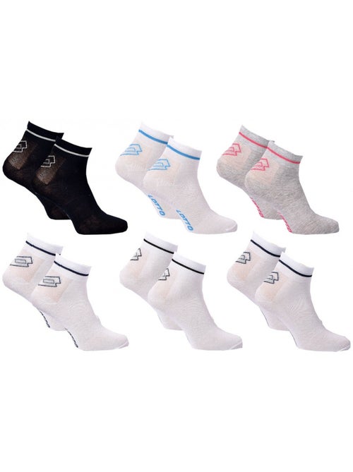 Chaussettes Enfant LOTTO Socquettes - Pack de 6 - Kiabi