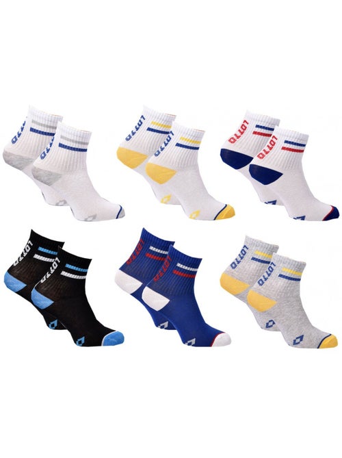 Chaussettes Enfant LOTTO Socquettes - Pack de 6 - Kiabi