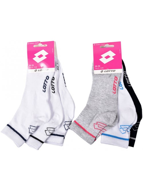 Chaussettes Enfant LOTTO Socquettes - Pack de 6 - Kiabi Chaussettes Enfant LOTTO Socquettes - Pack de 6 - Kiabi