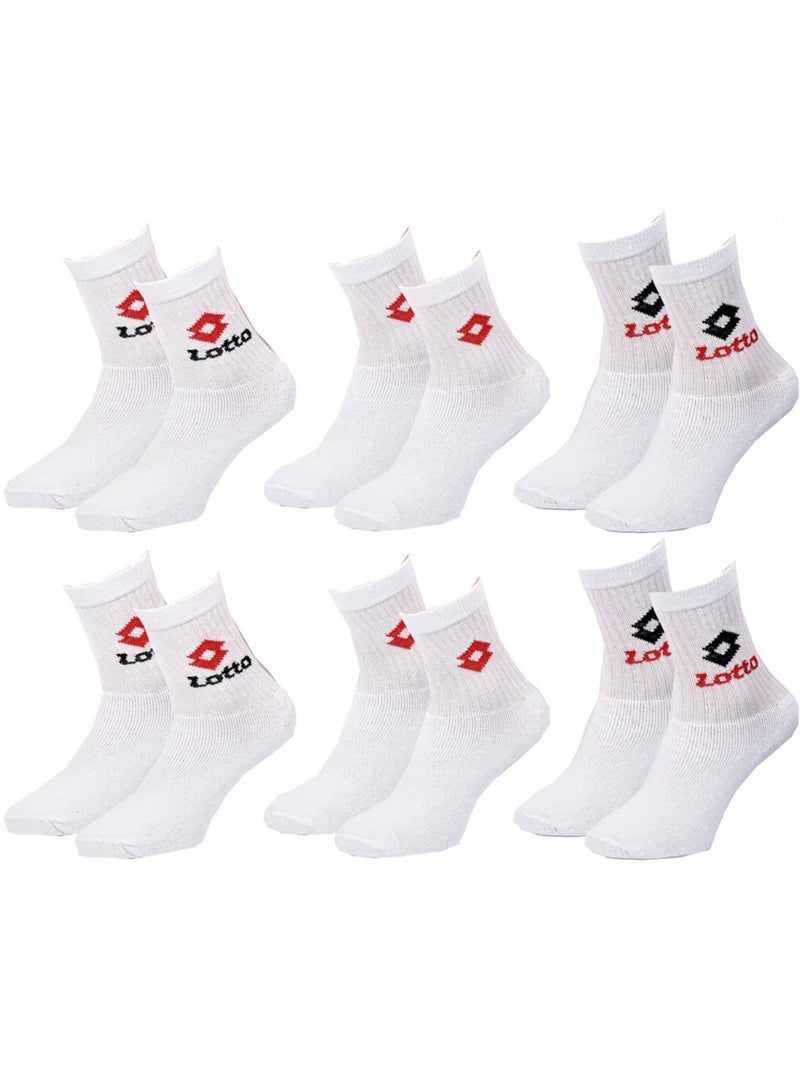 Chaussettes Enfant LOTTO TENNIS CREW - Pack de 15 Multicolore - Kiabi