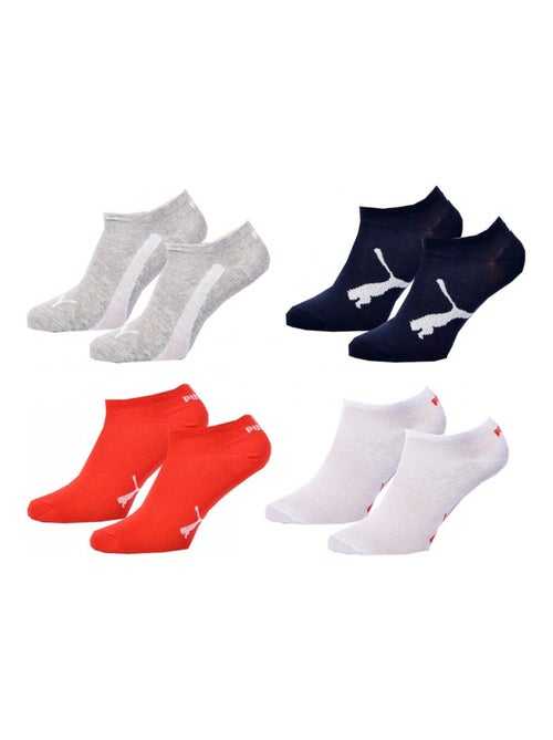Chaussettes Enfant PUMA Socquettes - Pack de 4 - Kiabi