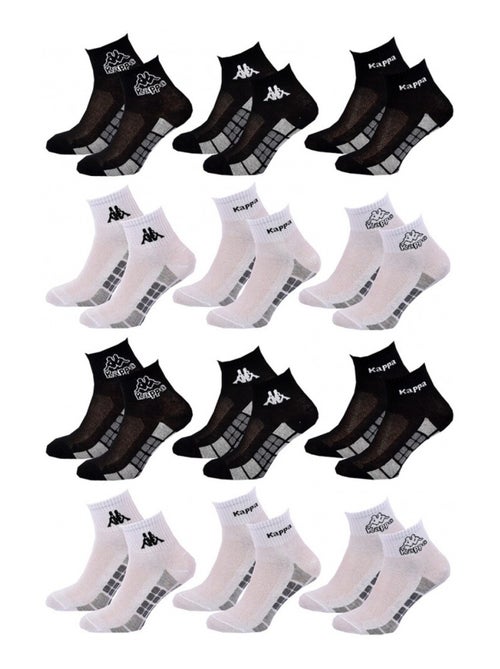 Chaussettes Enfant QUARTER KAPPA - Pack de 12 - Kiabi