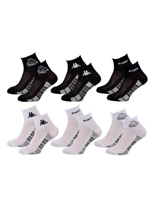 Chaussettes Enfant QUARTER KAPPA - Pack de 6 - Kiabi