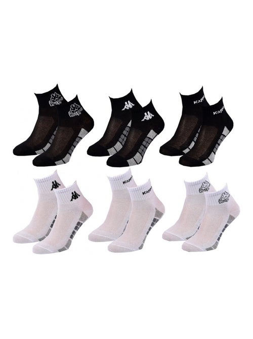 Chaussettes Enfant QUARTER KAPPA - Pack de 6 - Kiabi
