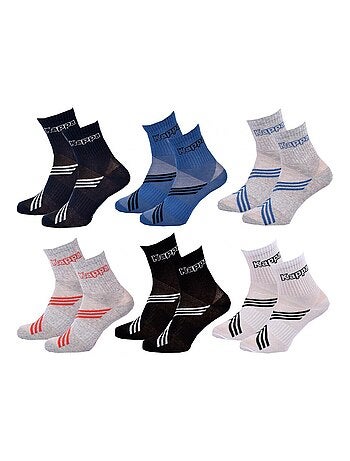 Chaussettes Enfant QUARTER KAPPA - Pack de 6