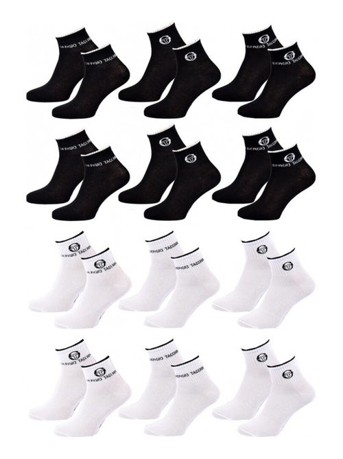 Chaussettes enfant QUARTER SERGIO TACCHINI Lot de 12 - Pack de 12 - Kiabi