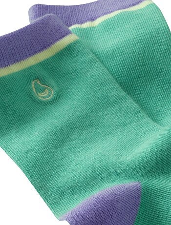 Chaussettes enfant sans couture unies