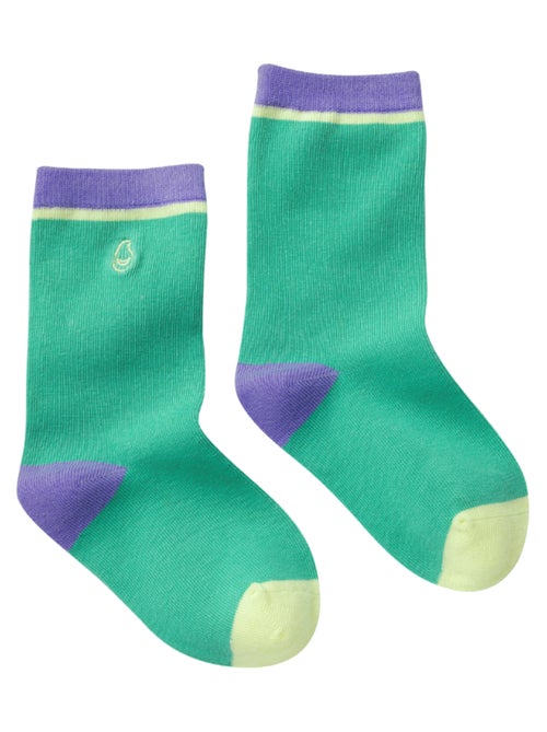 Chaussettes enfant sans couture unies - Kiabi