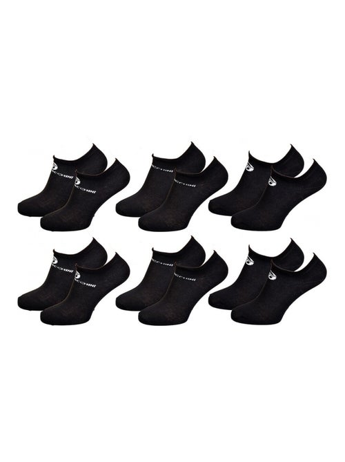 Chaussettes Enfant SERGIO TACCHINI Socquettes en Coton Majoritaire - Pack de 6 - Kiabi