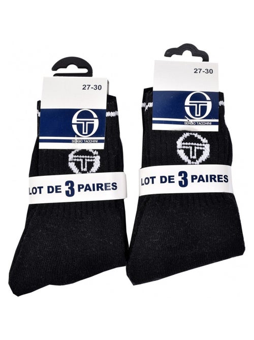 Chaussettes Enfant SERGIO TACCHINI TENNIS CREW Coton Majoritaire Confort et Qualité - Pack de 12 - Kiabi Chaussettes Enfant SERGIO TACCHINI TENNIS CREW Coton Majoritaire Confort et Qualité - Pack de 12 - Kiabi