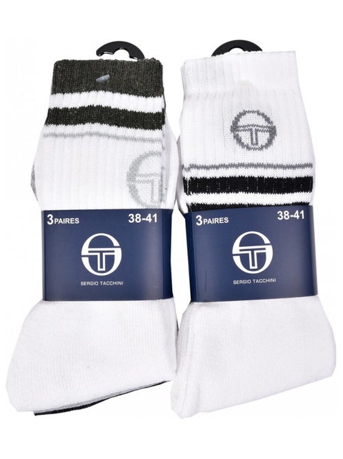 Chaussettes Enfant SERGIO TACCHINI TENNIS CREW Coton Majoritaire Confort et Qualité - Pack de 6 - Kiabi Chaussettes Enfant SERGIO TACCHINI TENNIS CREW Coton Majoritaire Confort et Qualité - Pack de 6 - Kiabi