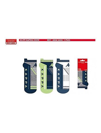 Chaussettes Enfant SNEAKER KAPPA - Pack de 6