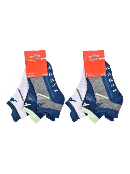 Chaussettes Enfant SNEAKER KAPPA - Pack de 6 - Kiabi
