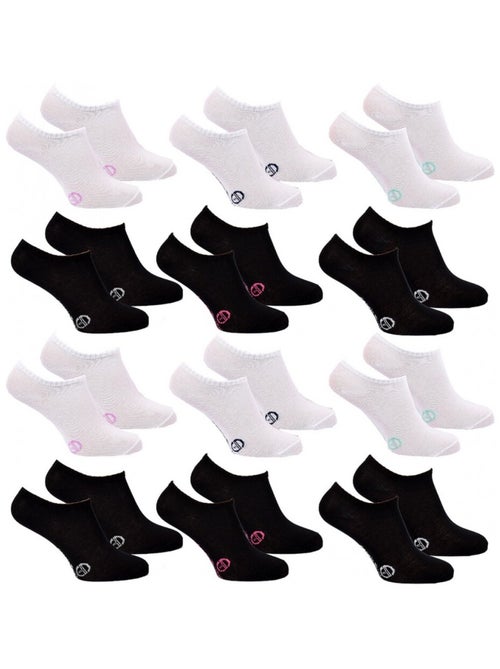 Chaussettes Enfant SNEAKER SERGIO TACCHINI - Pack de 12 - Kiabi