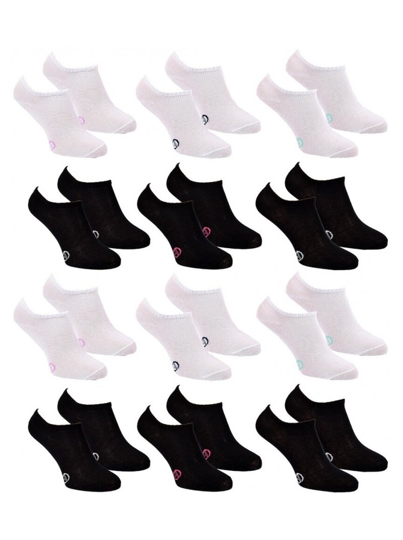 Chaussettes Enfant SNEAKER SERGIO TACCHINI - Pack de 12 Multicolore - Kiabi