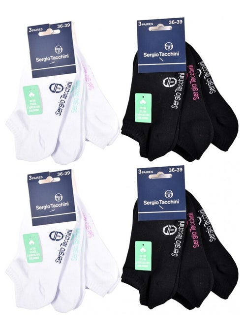 Chaussettes Enfant SNEAKER SERGIO TACCHINI - Pack de 12 - Kiabi