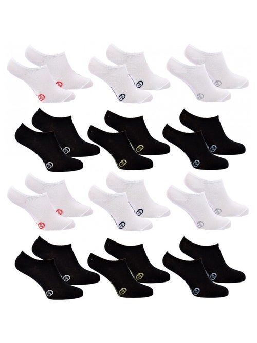 Chaussettes Enfant SNEAKER SERGIO TACCHINI - Pack de 12 - Kiabi