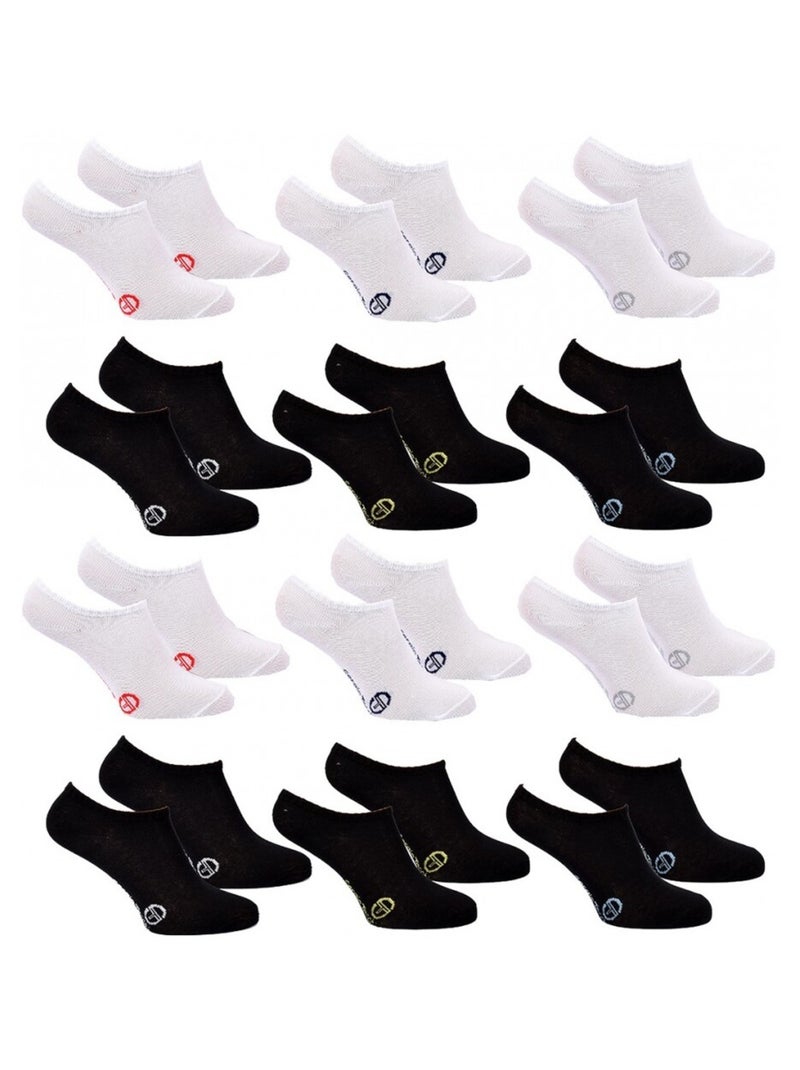 Chaussettes Enfant SNEAKER SERGIO TACCHINI - Pack de 12 Multicolore - Kiabi