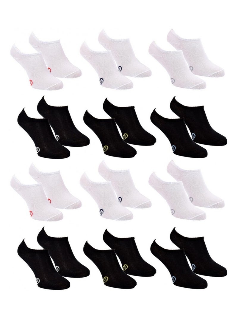 Chaussettes Enfant SNEAKER SERGIO TACCHINI - Pack de 12 Multicolore - Kiabi