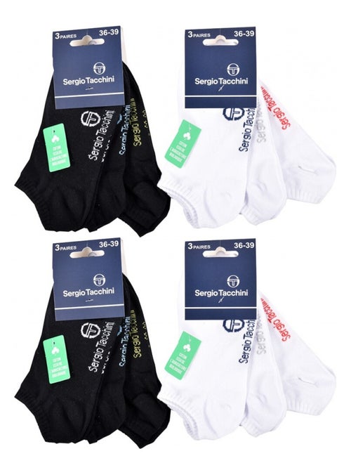 Chaussettes Enfant SNEAKER SERGIO TACCHINI - Pack de 12 - Kiabi