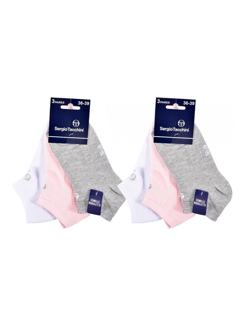 Chaussettes Enfant SNEAKER SERGIO TACCHINI - Pack de 6 Multicolore - Kiabi