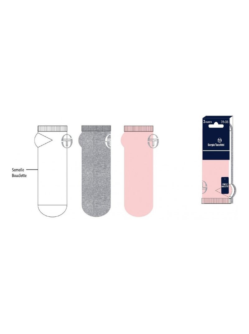 Chaussettes Enfant SNEAKER SERGIO TACCHINI - Pack de 6 Multicolore - Kiabi