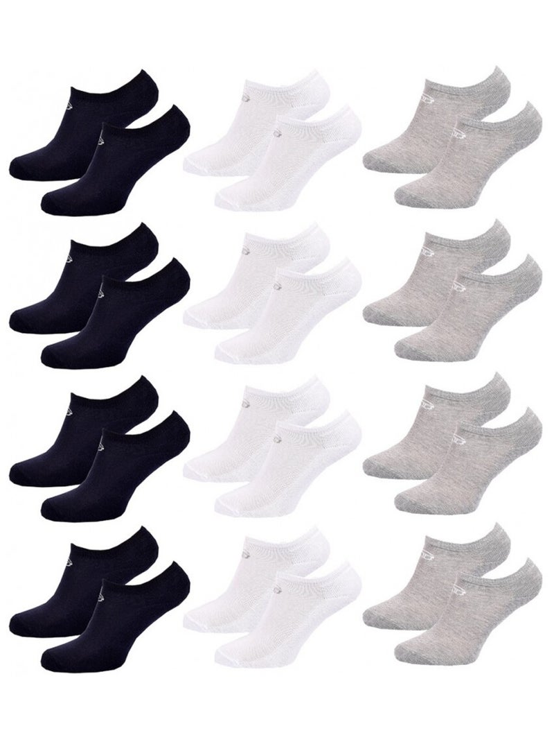 Chaussettes Enfant SNEAKER SERGIO TACCHINI Lot de 12 - Pack de 12 Multicolore - Kiabi